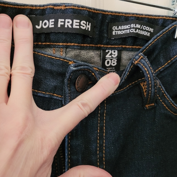 Joe Fresh Size 8 Slim Jeans--LIKE NEW!! - Picture 2 of 6